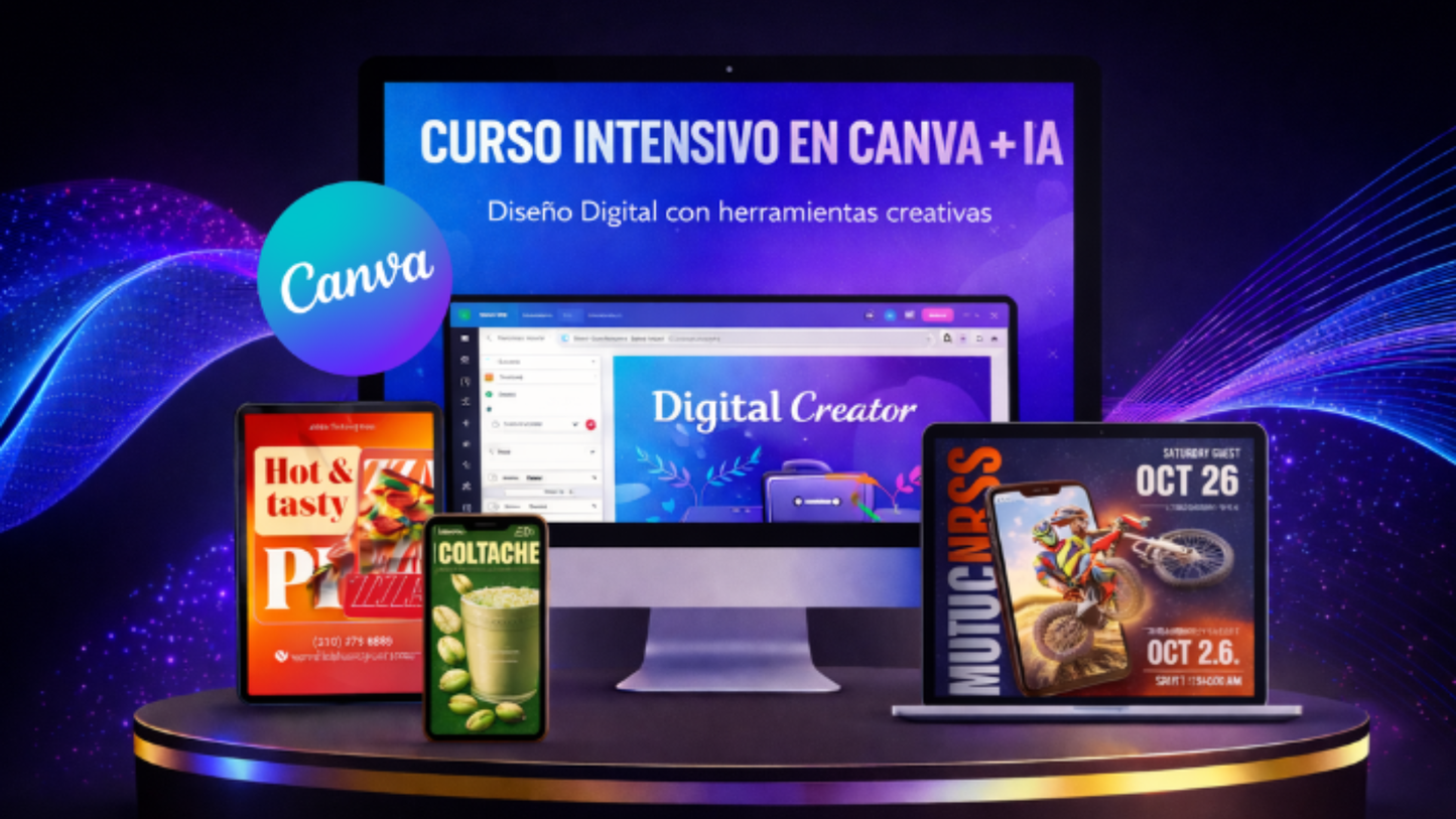 Master en Canva - Crea Diseños de Calidad de Agencia en Minutos