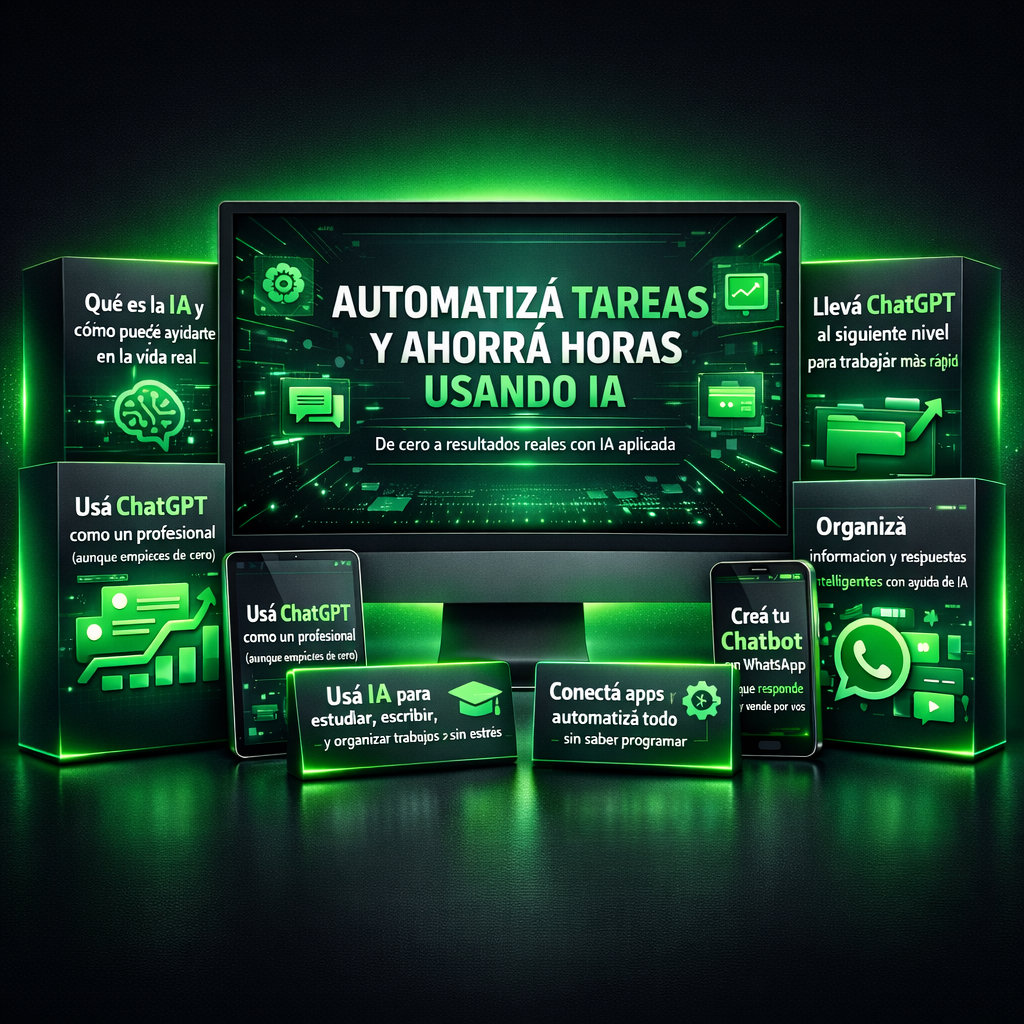 Curso Ecosistemas de IA y Automatización de Negocios